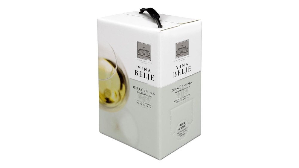 Vino Graševina Bag in Box Belje 3L - Akcija u trgovini 365 Market