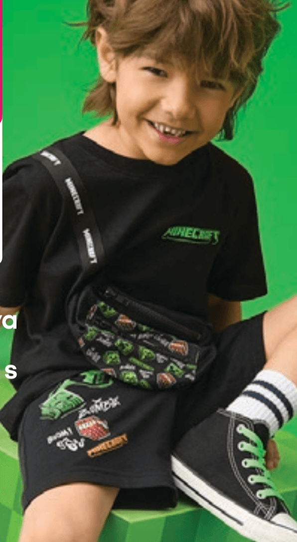 Majica kratkih rukava Minecraft veličine: 104-134 cm - Akcija u trgovini Pepco