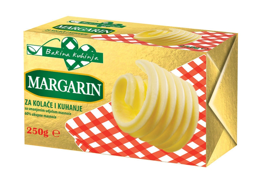 Margarin za kolače i kuhanje Bakina kuhinja 250 g - Akcija u trgovini KTC