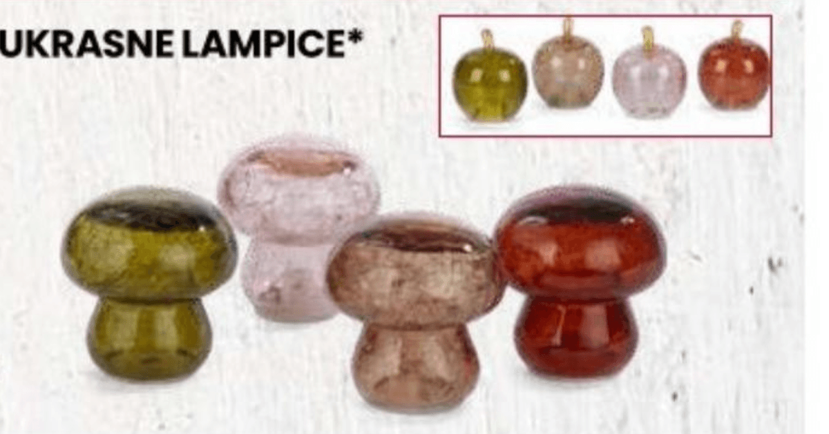 Ukrasne lampice Vicinoate - Akcija u trgovini Eurospin