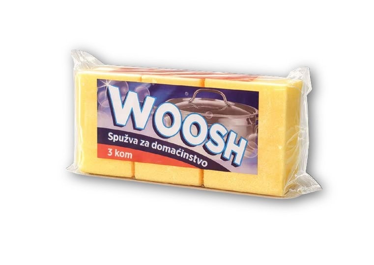 Woosh spužva sa abrazivom 3 kom/pak - Akcija u trgovini NTL