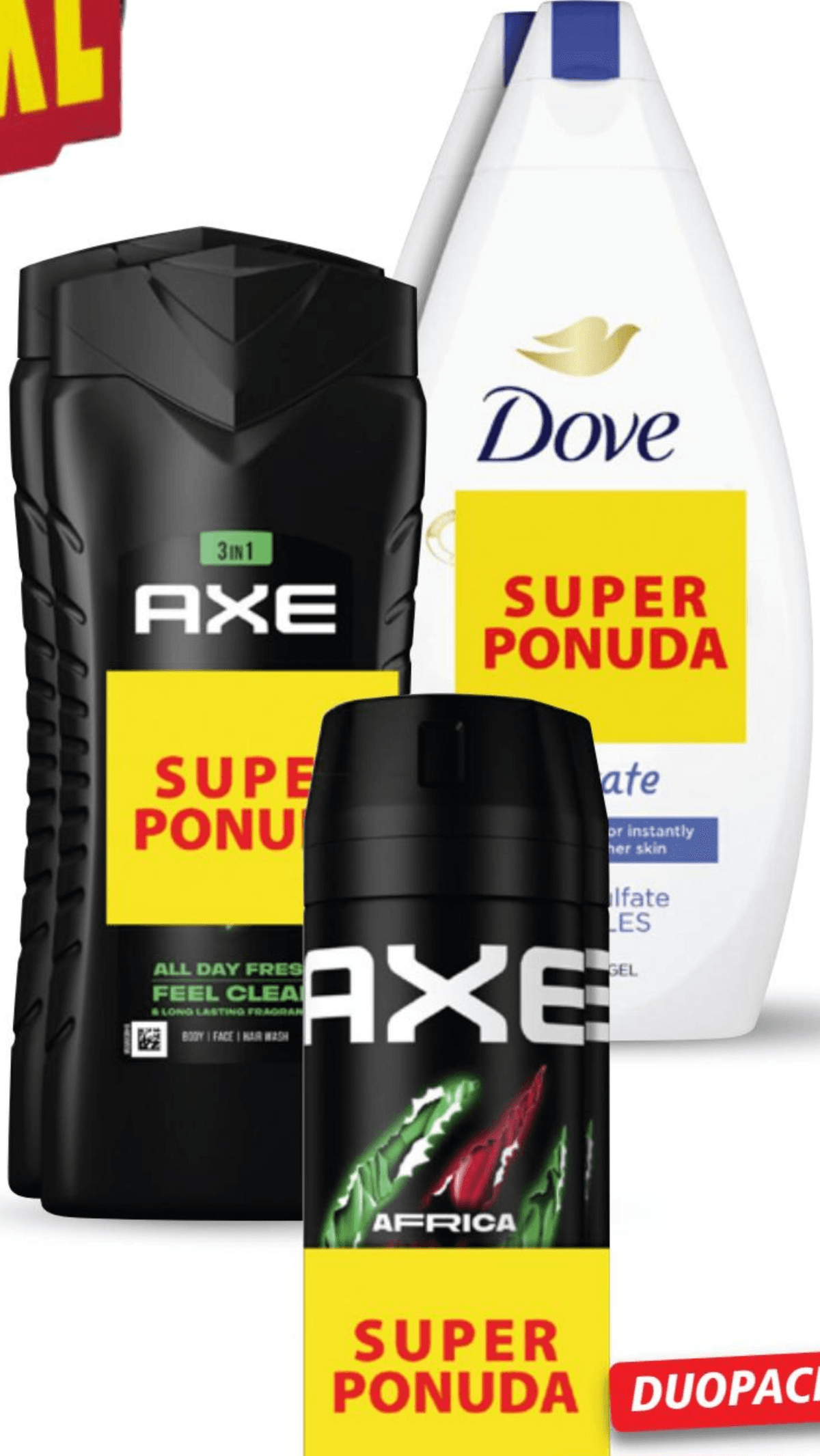 AXE Gel za tuširanje 400 ml - Akcija u trgovini Bipa