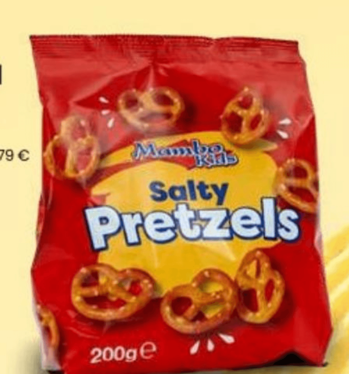 Slani Pereci 200 g Mambo Kids - Akcija u trgovini Eurospin