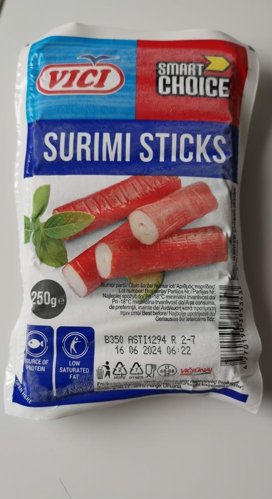 Surimi štapići raka Vici Smart Choice 250 g - Akcija u trgovini Plodine