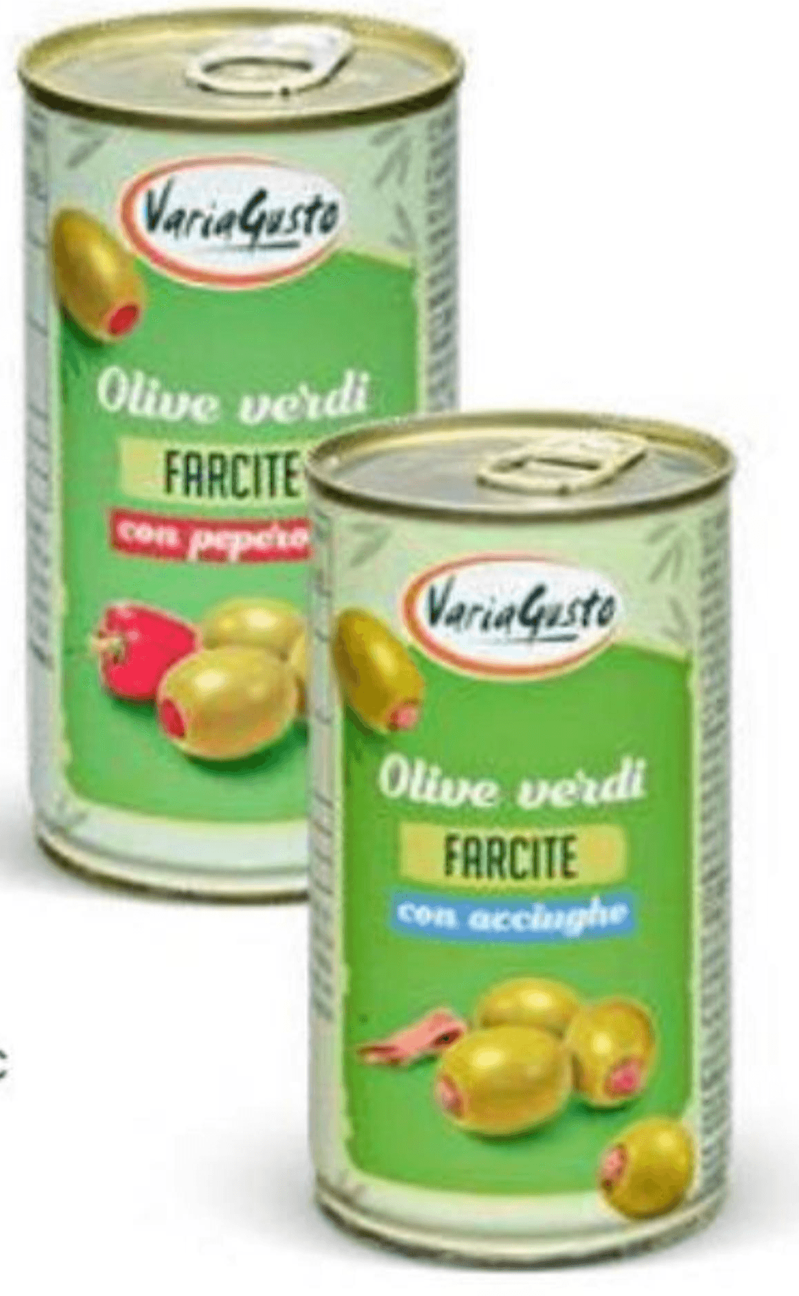 Masline punjene inćunima/paprikom VariaGusto 350 g - Akcija u trgovini Eurospin