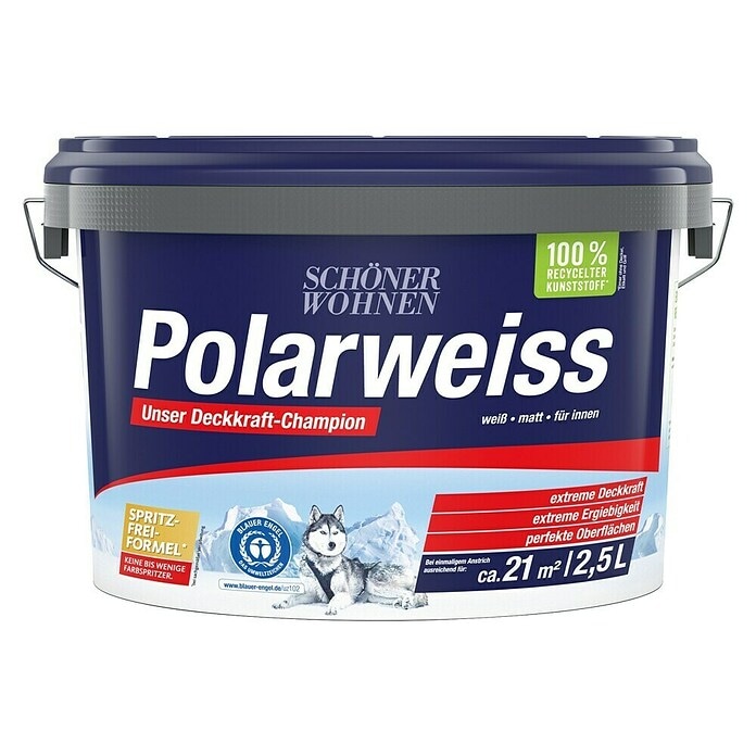 Schöner Wohnen Polarweiss Unutarnja disperzijska boja 2.5 l - Akcija u trgovini Bauhaus