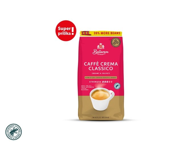 Bellarom Caffé crema classico XXL 1.2 kg Akcija u trgovini Lidl