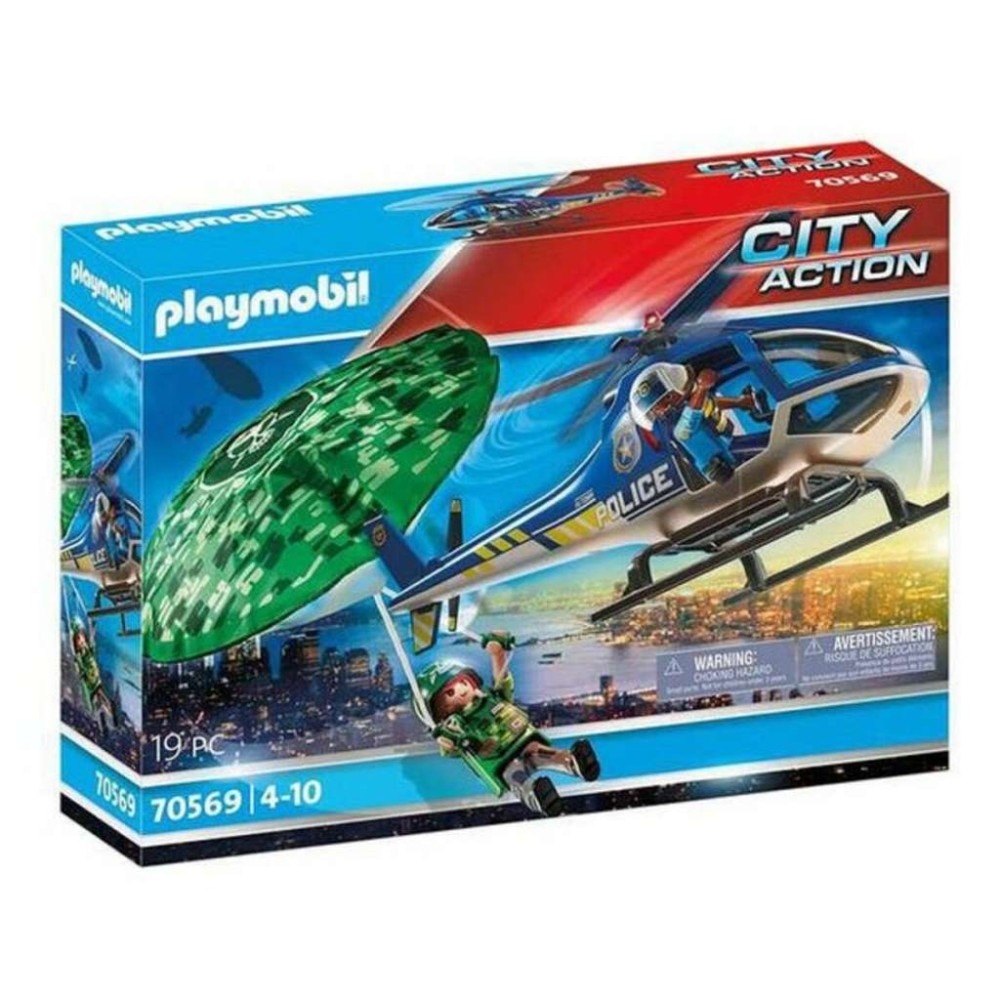 Playmobil Policijski helikopter: Potjera sa padobranom - Akcija u trgovini Mueller