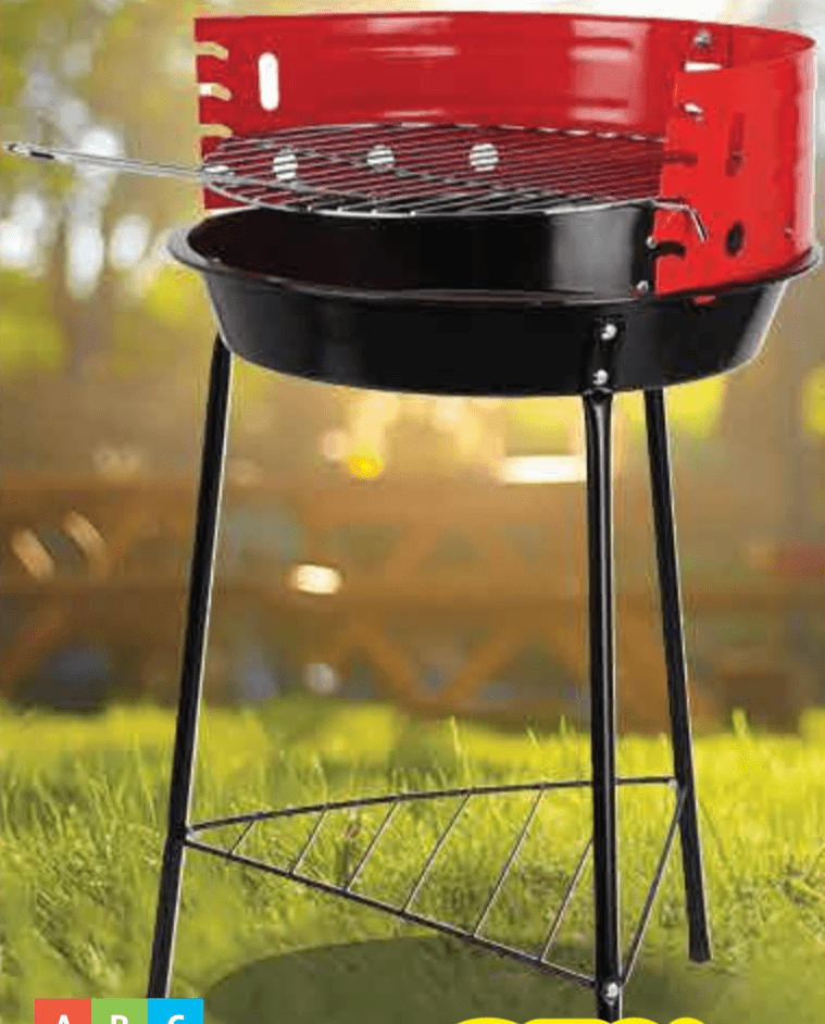 Okrugli roštilj na ugljen - Akcija u trgovini Plodine