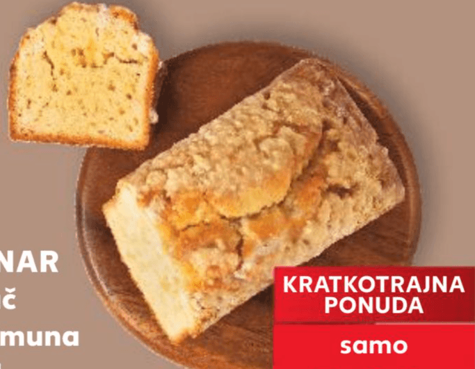 Kolač od limuna 720 g Mlinar - Akcija u trgovini Kaufland