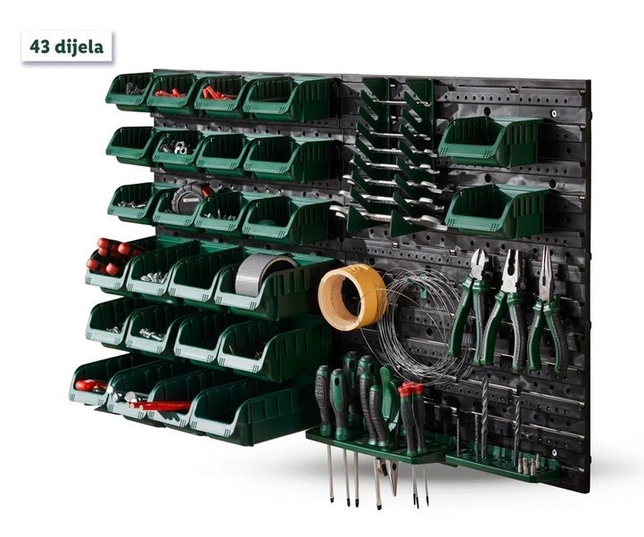 PARKSIDE® Set za organizaciju alata 45 dijelova - Akcija u trgovini Kaufland