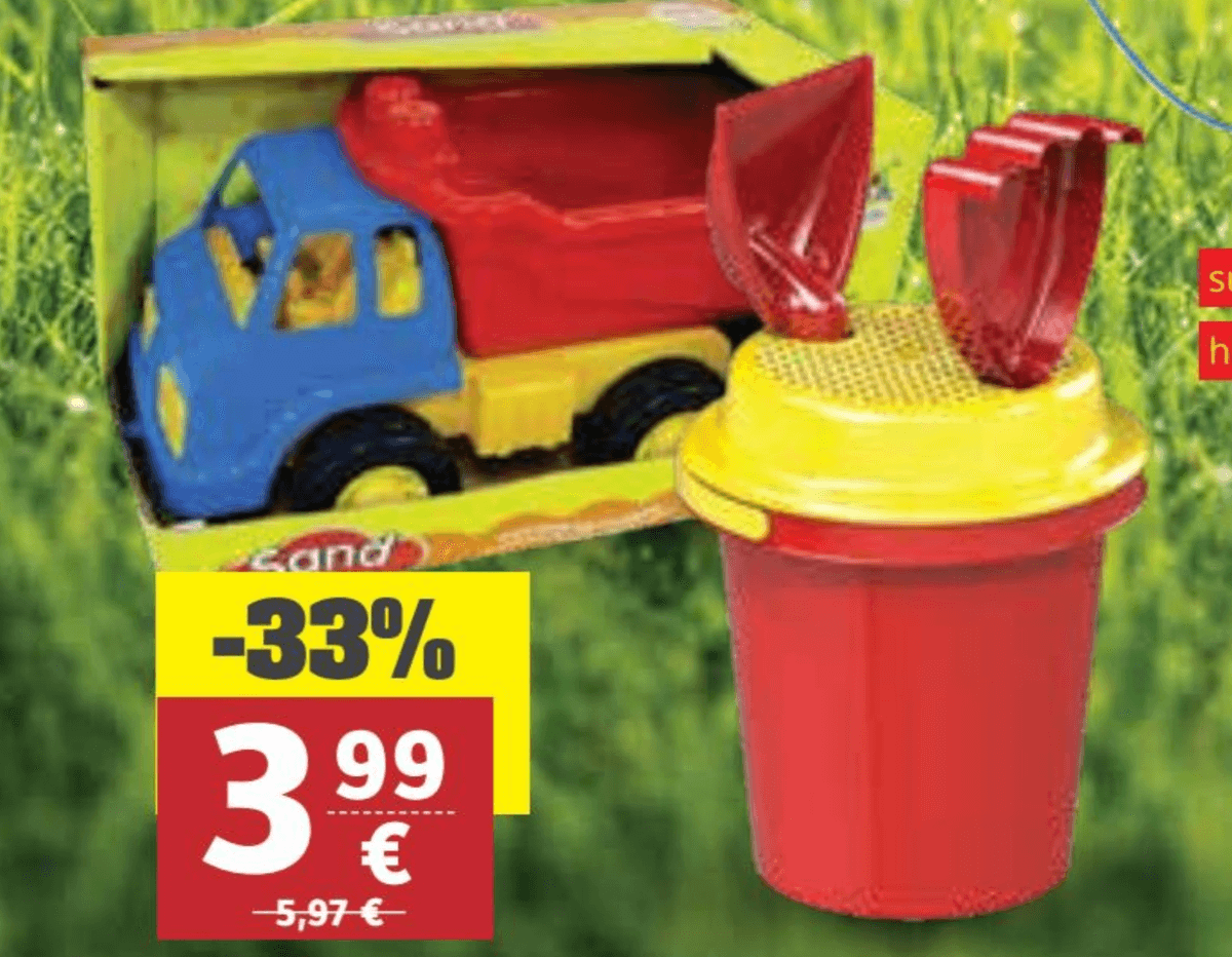 Set za pijesak brod ili kamion 1 kom - Akcija u trgovini Ribola