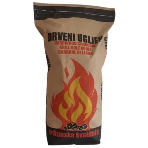 Drveni ugljen 2,5 kg Plodine Akcija u trgovini Plodine