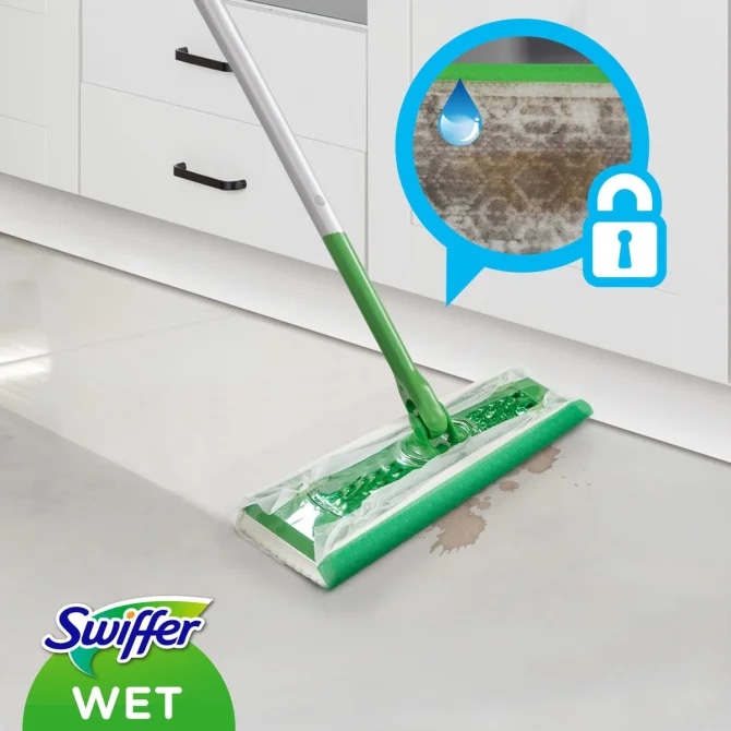 Swiffer Zamjenske maramice za čišćenje poda Vlažne 10 kom; Suhe 18 kom - Akcija u trgovini Ribola