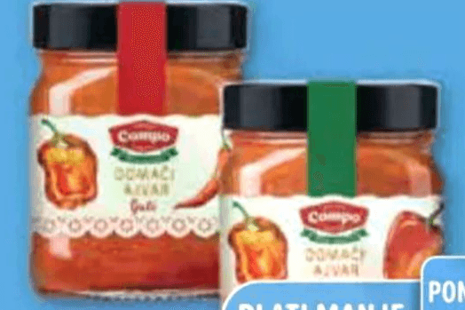 Campo domaći ajvar 300 g Akcija u trgovini Plodine