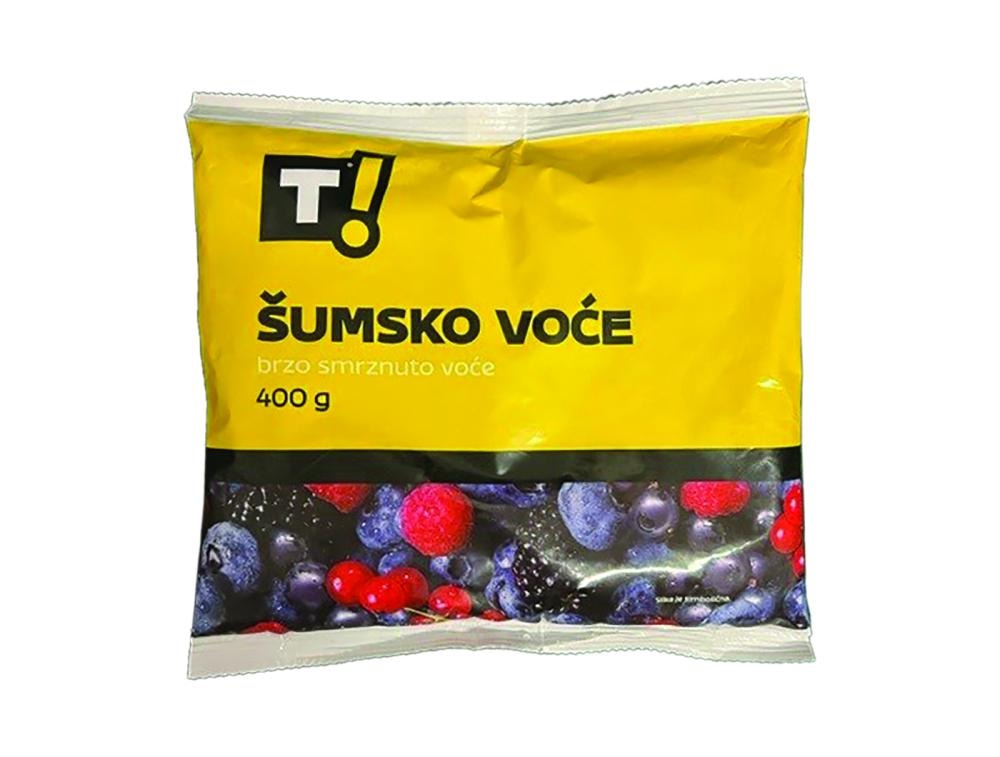 T! Šumsko voće 400 g - Akcija u trgovini Tommy