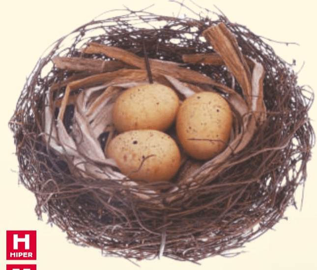 Dekorativno gnijezdo 1 kom - Akcija u trgovini Tommy