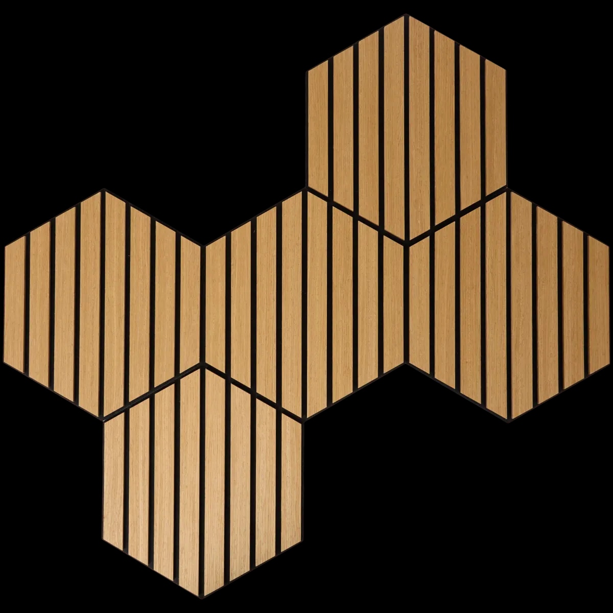 Šesterokutne zidne ploče 5 komada - Akcija u trgovini Action