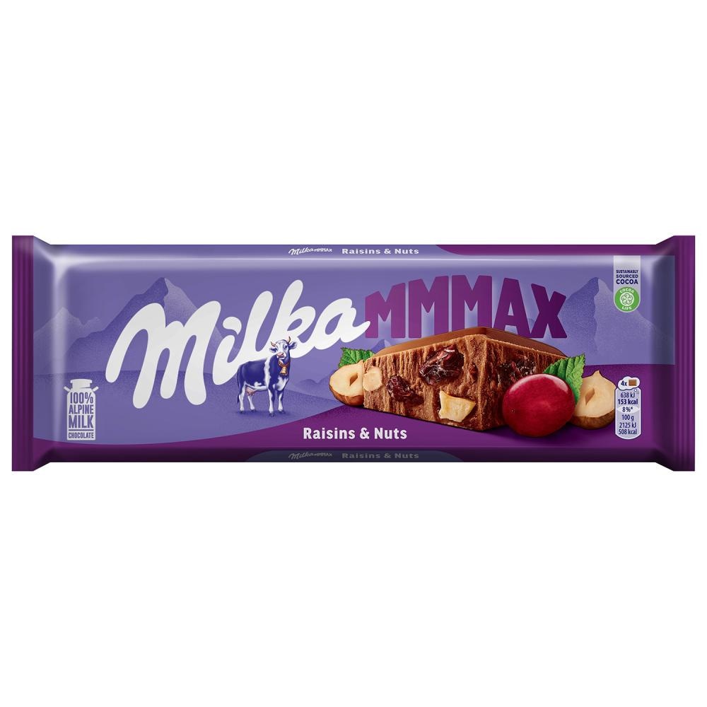 Milka Mmmax Raisins & Nuts 280g - Akcija u trgovini Žabac