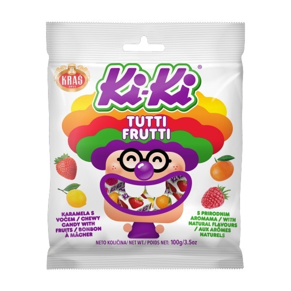 Bomboni Tutti Fruitti Ki-Ki 100 g - Akcija u trgovini Djelo