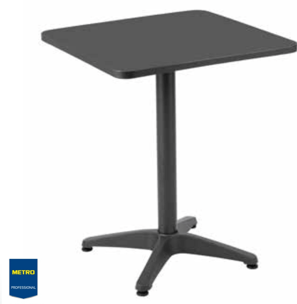 Metro Professional Narni Kvadratni Stol 60 cm - Akcija u trgovini Metro