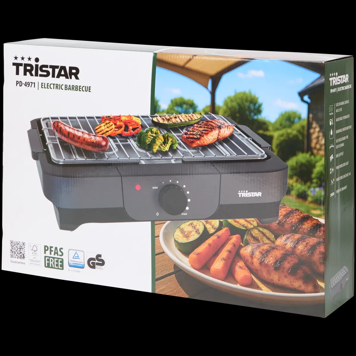 Tristar električni stolni roštilj 40 x 23 cm Akcija u trgovini Action