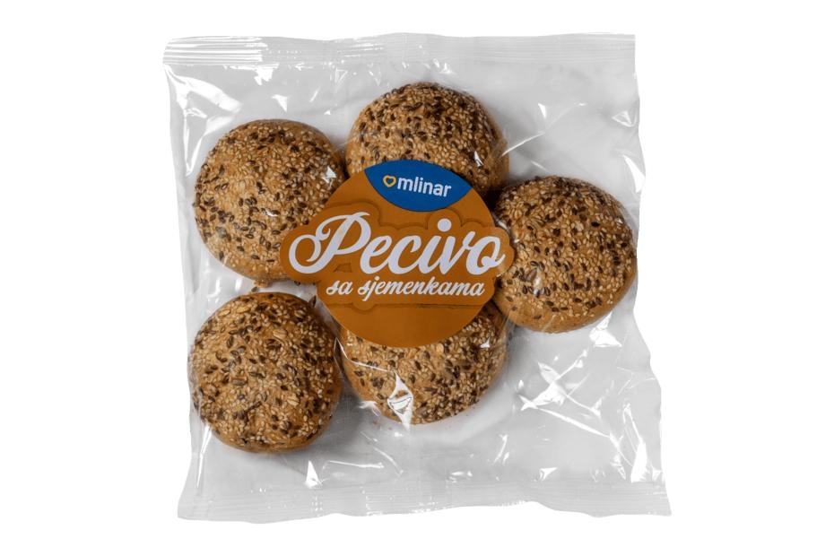 Mlinar pecivo sa sjemenkama 250 g (5 x 50 g) - Akcija u trgovini NTL