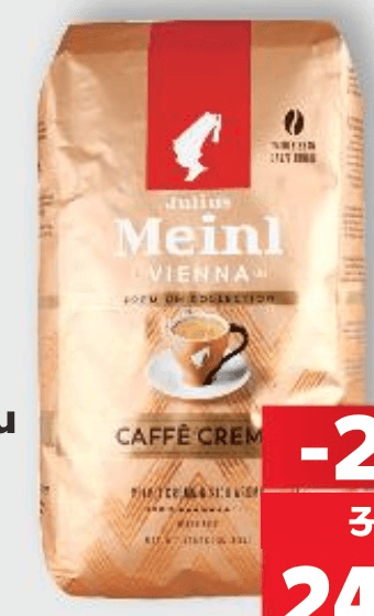 JULIUS MEINL Kava u zrnu 1000 g - Akcija u trgovini Kaufland