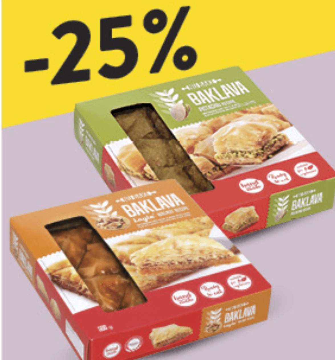 Odabrane Nubake Baklave - Akcija u trgovini Konzum