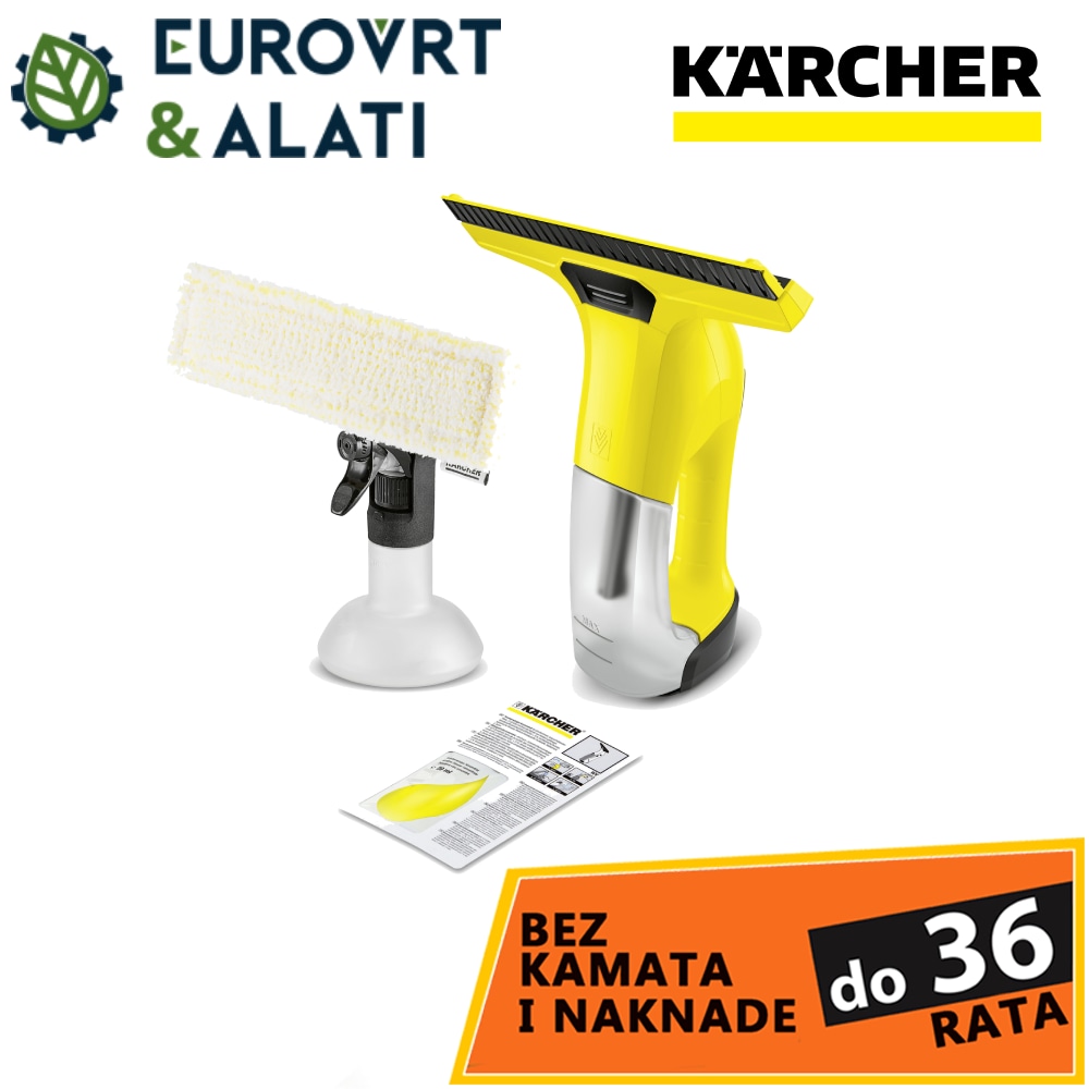 Aku čistač prozora 'WV6 Plus' KARCHER - Akcija u trgovini Bauhaus