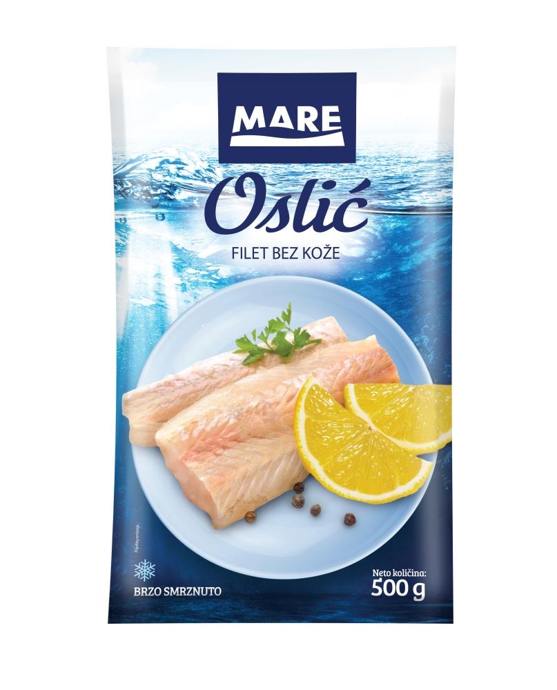 Oslić file Mare 500 g - Akcija u trgovini Boso