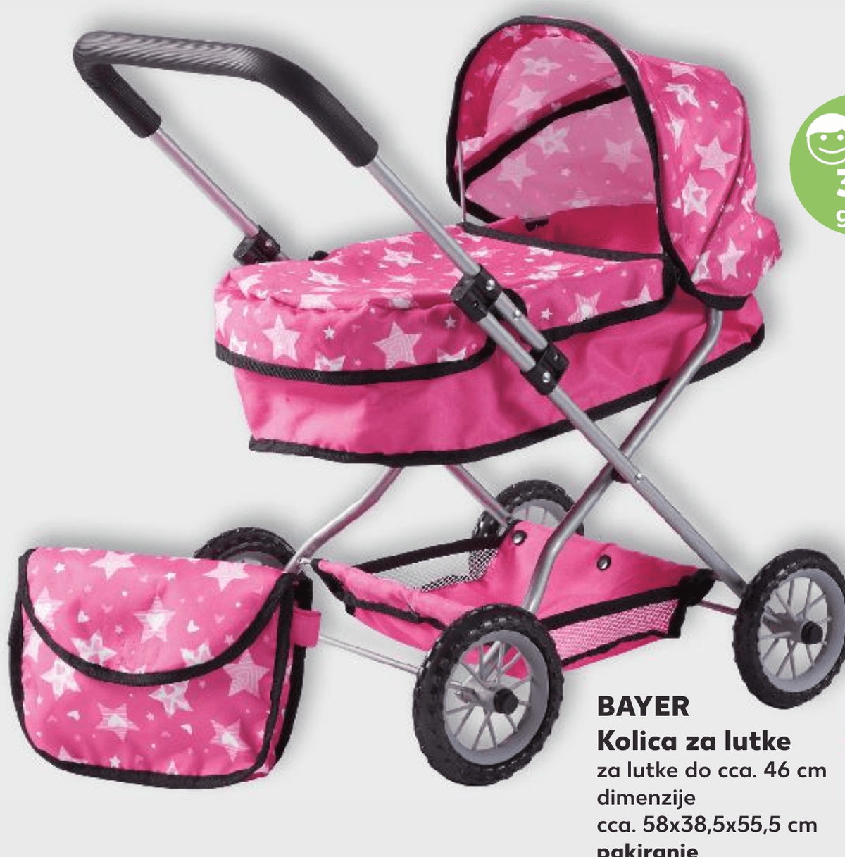BAYER Kolica za lutke - Akcija u trgovini Kaufland
