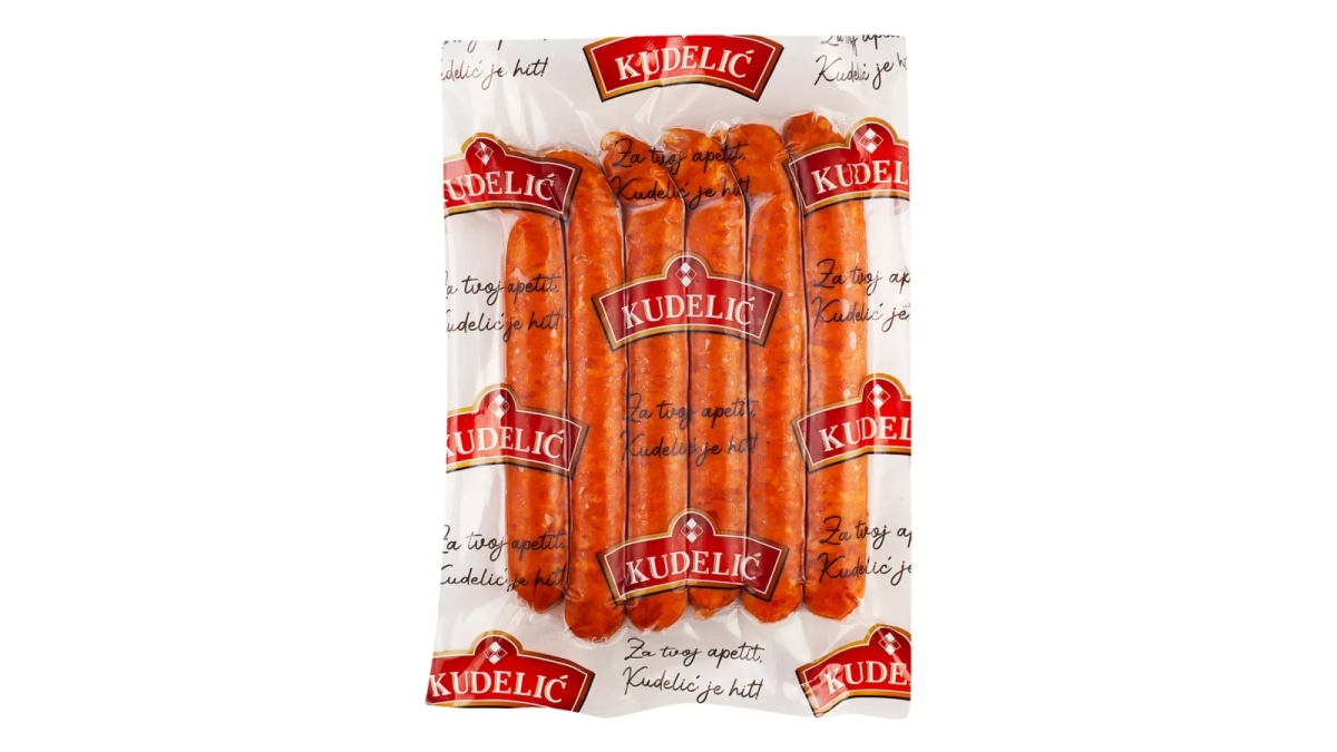 Roštiljska kobasica Kudelić 320 g - Akcija u trgovini KTC