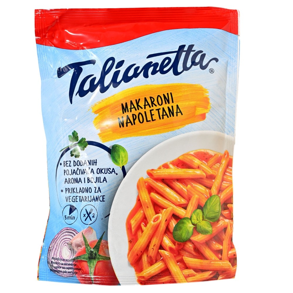 Talianetta tjestenina Carbonara i Makaroni Napoletana 160 g Akcija u trgovini 365 Market