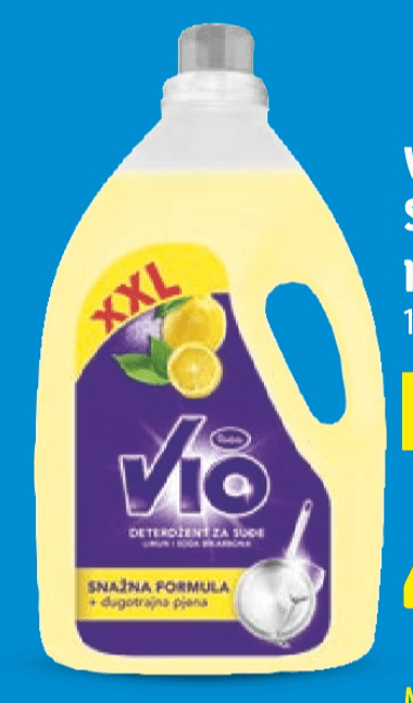 Violeta Vio Sredstvo za pranje suđa 4 L - Akcija u trgovini Lidl