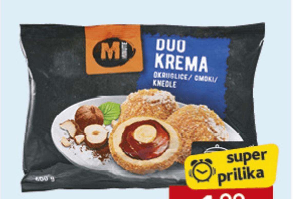 Minute Knedle 600g - Akcija u trgovini Konzum