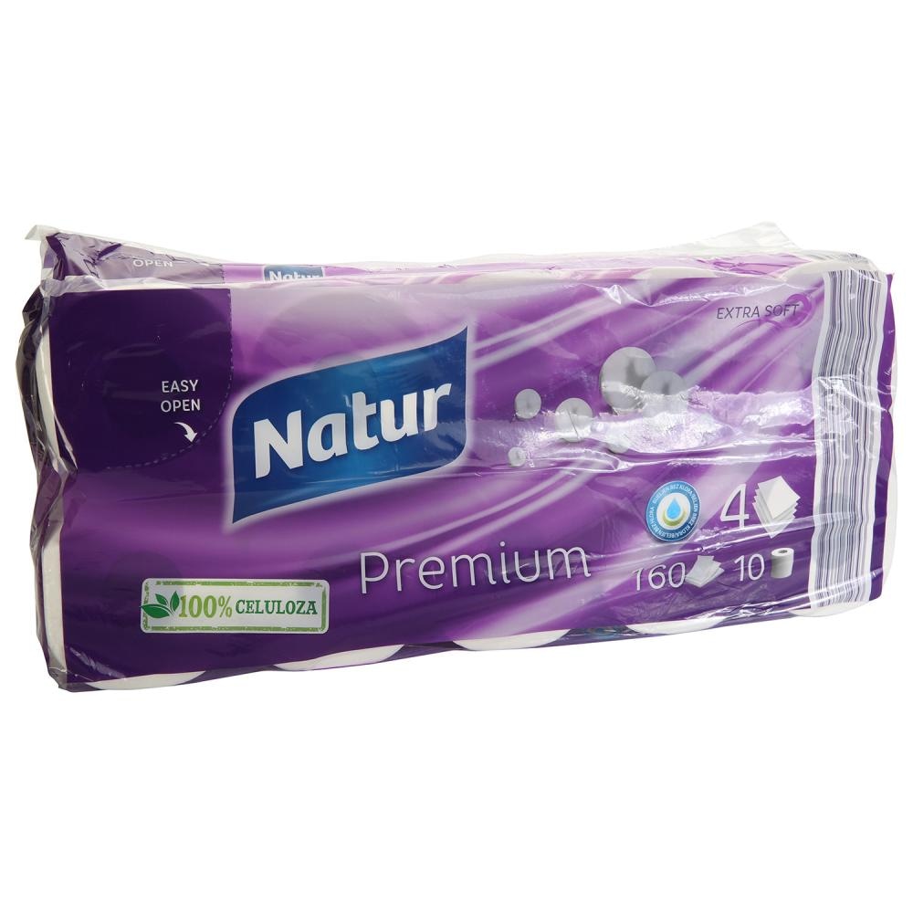 Natur toaletni papir soft&strong 3 sloja, 10 rola - Akcija u trgovini Konzum