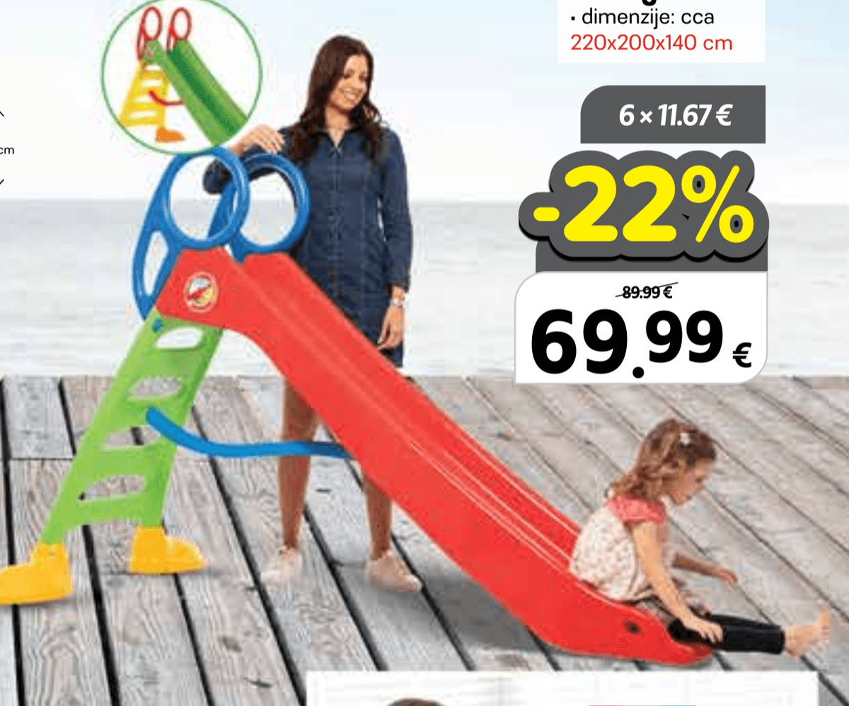 Tobogan - Akcija u trgovini Plodine
