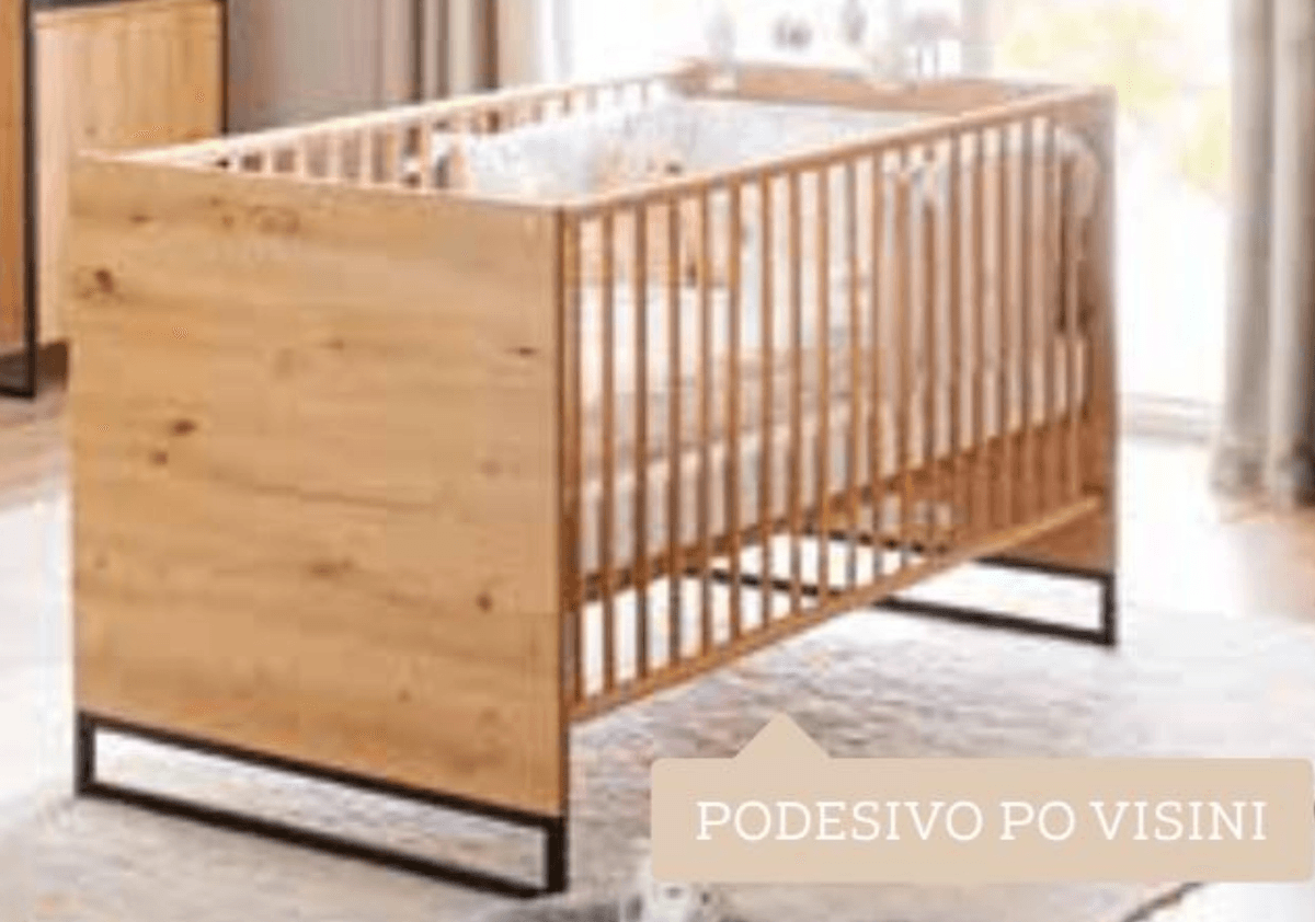 Dječji krevetić 70x140 cm - Akcija u trgovini Lesnina