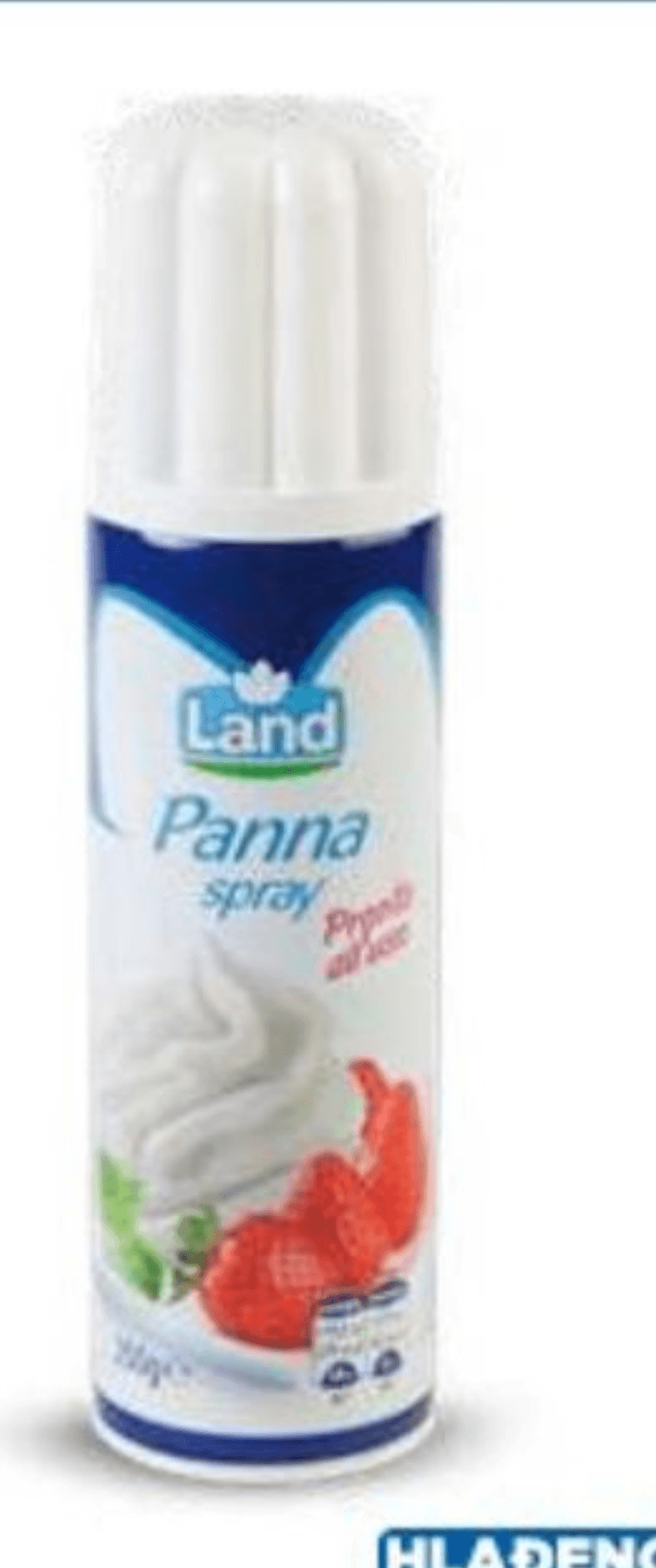 Šlag u spreju 250 g Land - Akcija u trgovini Eurospin