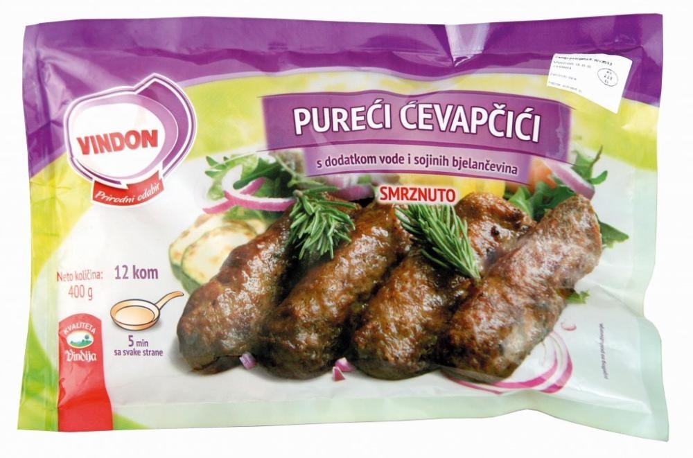Pureći ćevapčići, pljeskavice ili mesne okruglice Vindija 400 g - Akcija u trgovini Spar