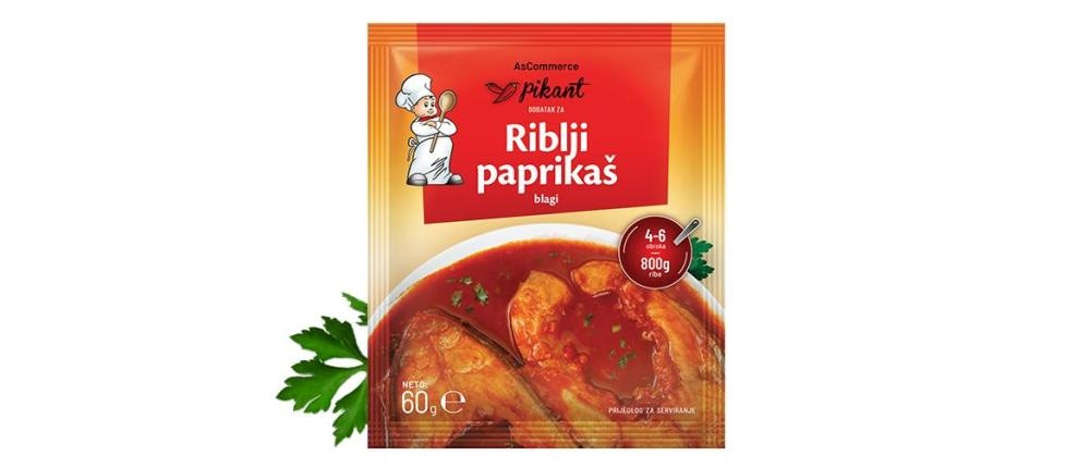 Pikanti Ascommerce Riblji paprikaš 60 g - Akcija u trgovini KTC