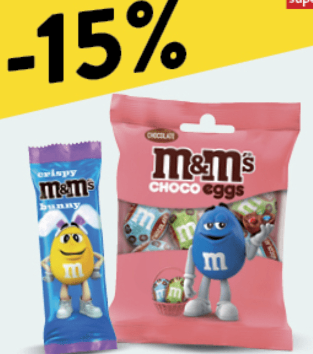 M&M Uskrsne Slatkiše - Akcija u trgovini Konzum