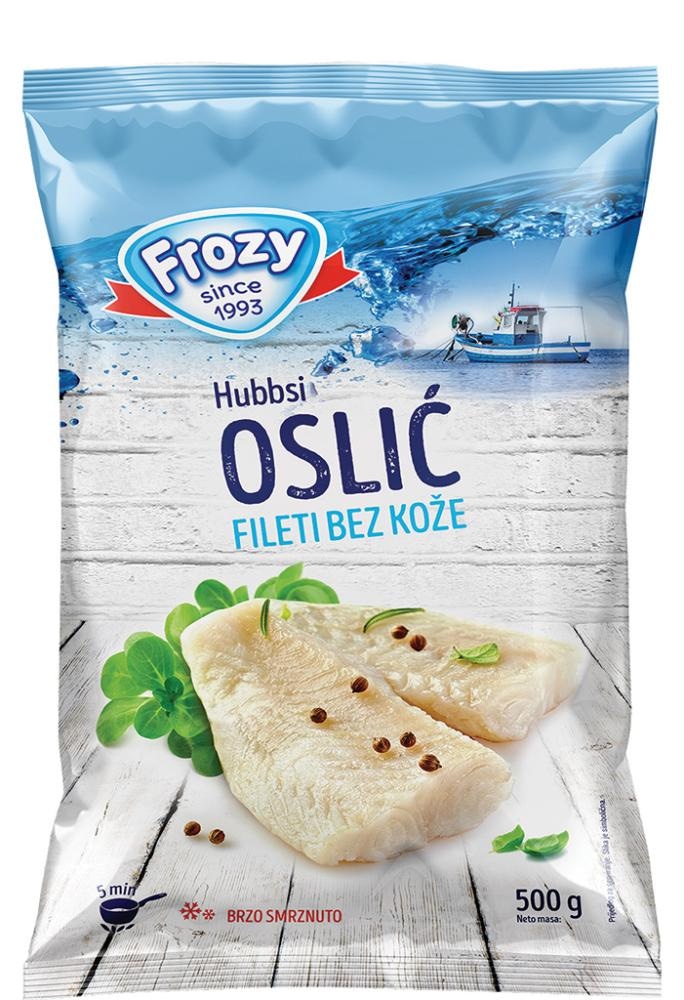 Oslić filet Frozy 500 g - Akcija u trgovini KTC