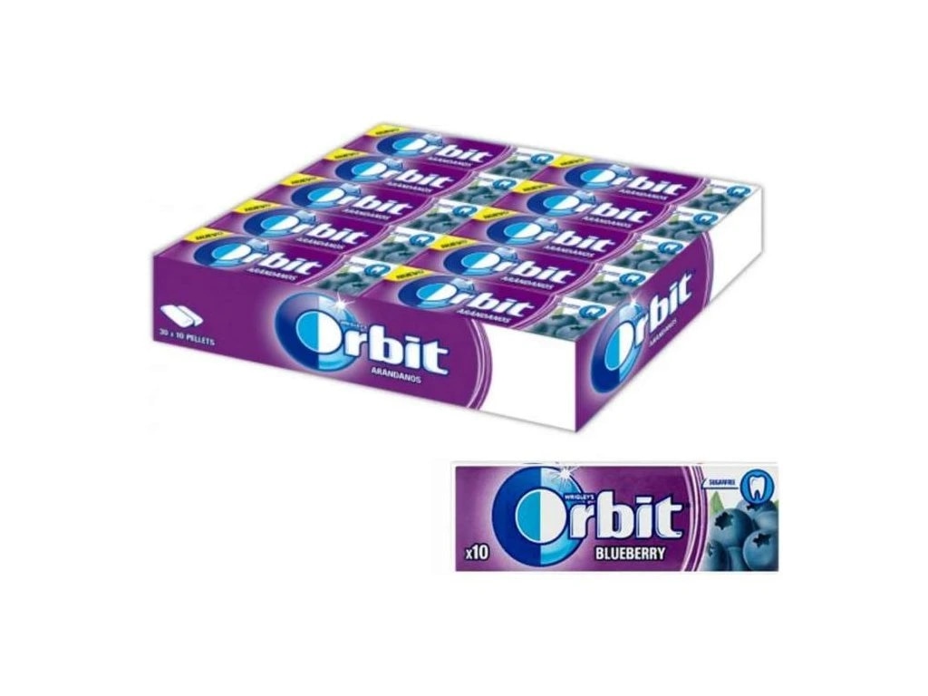 Wrigleys Orbit Blueberry 14g - Akcija u trgovini Žabac