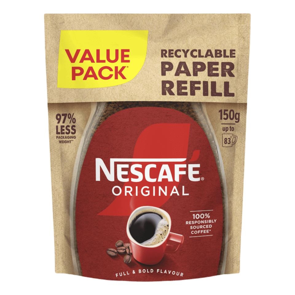 Nescafé Refill vrećice 150g - Akcija u trgovini Konzum