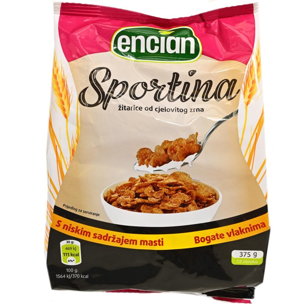 Sportina žitarice 375 g Encian - Akcija u trgovini Dm