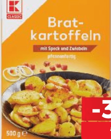 Brat-kartoffeln Krumpir 500 g Classic - Akcija u trgovini Kaufland
