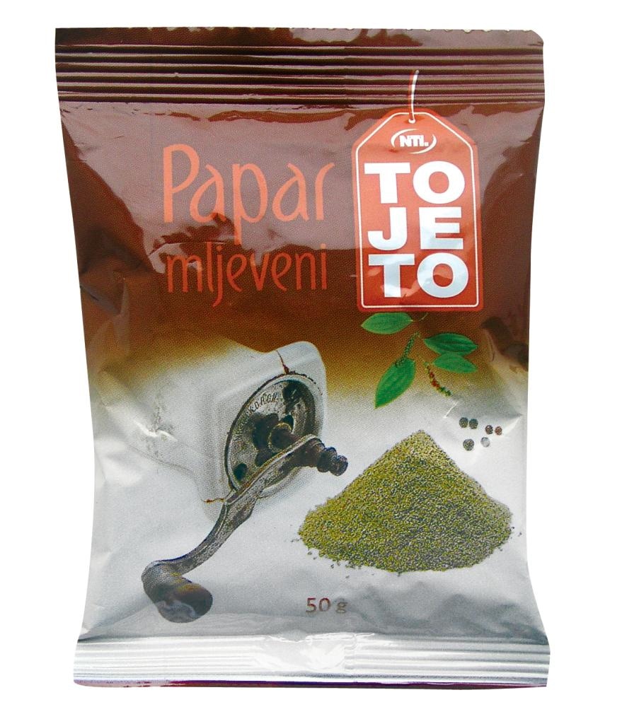 Papar mljeveni ToJeTo 50 g - Akcija u trgovini NTL