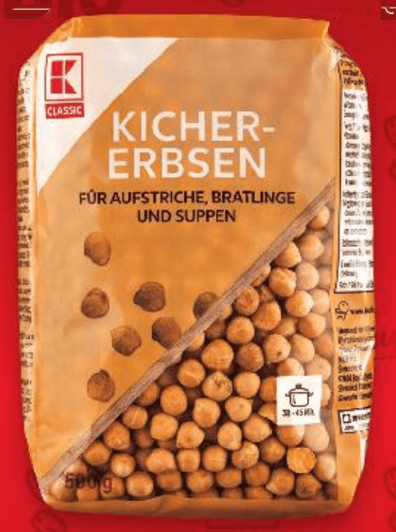 Slanutak 500 g Kaufland Classic Akcija u trgovini Kaufland